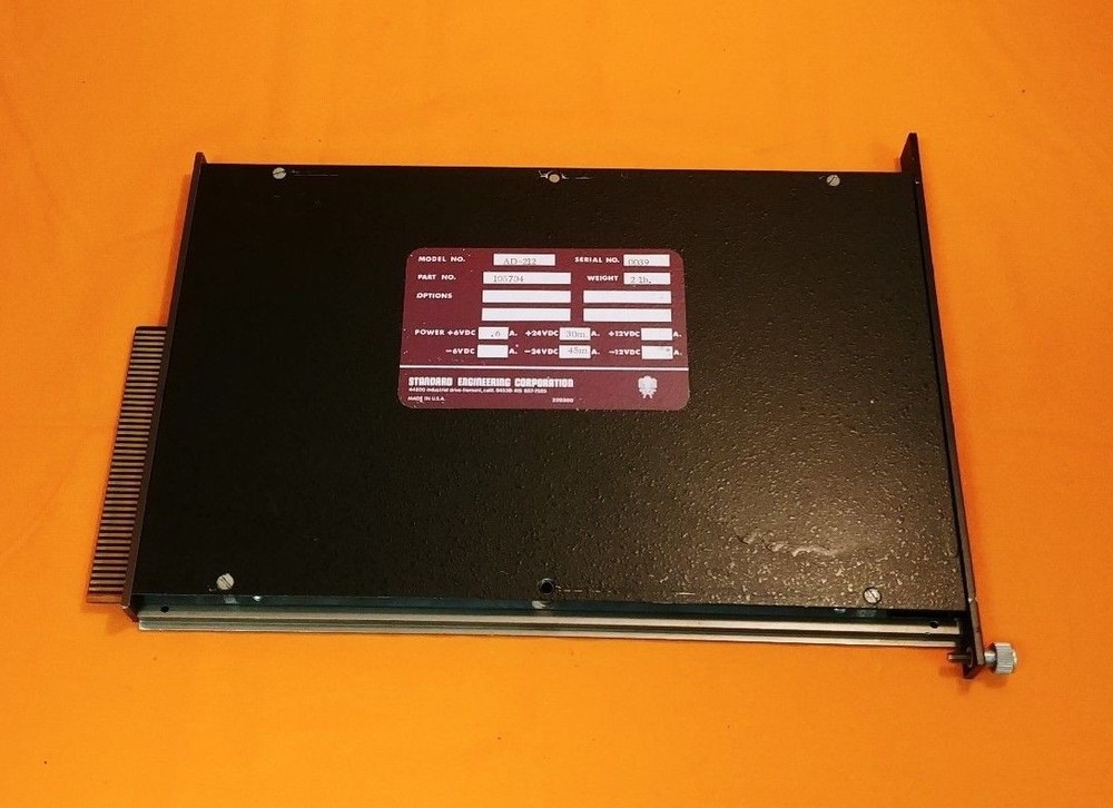 Standard Engineering Corporation model AD-212 A/D Converter