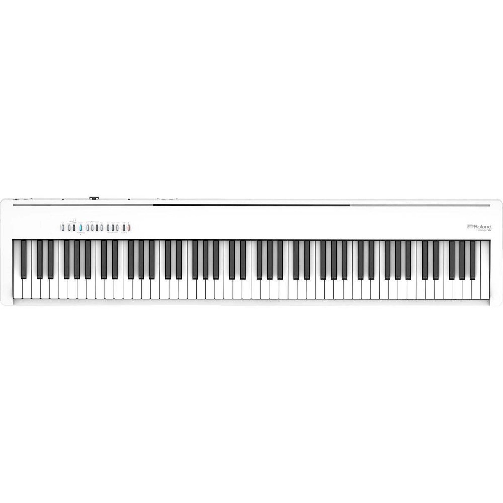 Roland FP-30X Digital Piano - White KEY ESSENTIALS BUNDLE