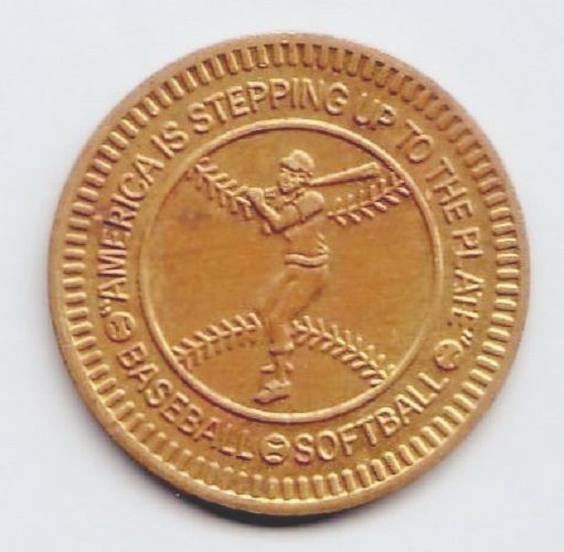 # C2346      SALEM,  OR.  BRONZE  MEDAL,  BASEBALL  AUTOMATIC BATTING CAGES