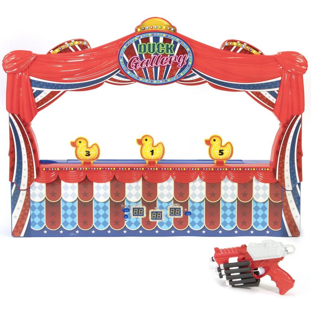 Duck Shooting Gallery (Giant Size) - 28" Tabletop Game, Blaster 6+