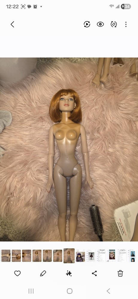 Tonner American Model Basic Redhead READ