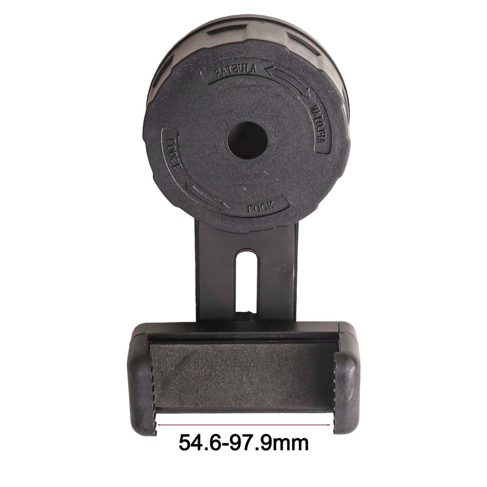 Telescopic Phone Holder Accessory Adapter Black Elements For Telescope
