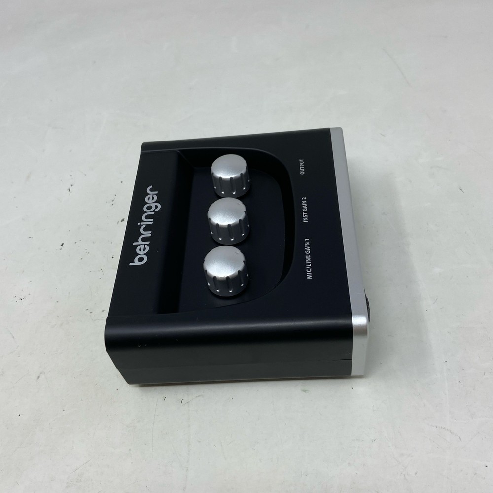 Behringer U-PHORIA UM2 2x2 USB Audio Interface - Black