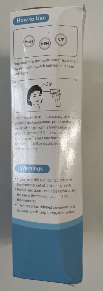 Bionso Non-Contact Forehead Thermometer