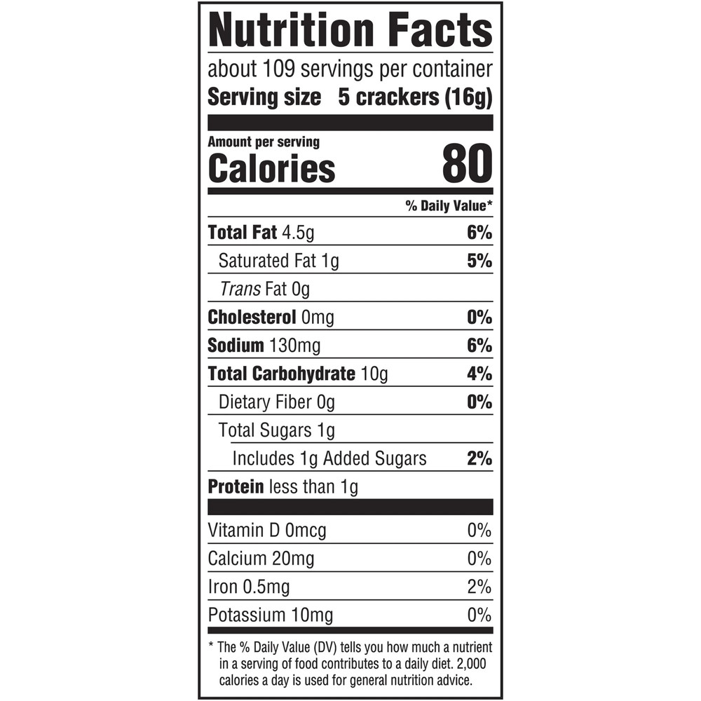 Ritz Crackers, 61.65 oz, 18 count