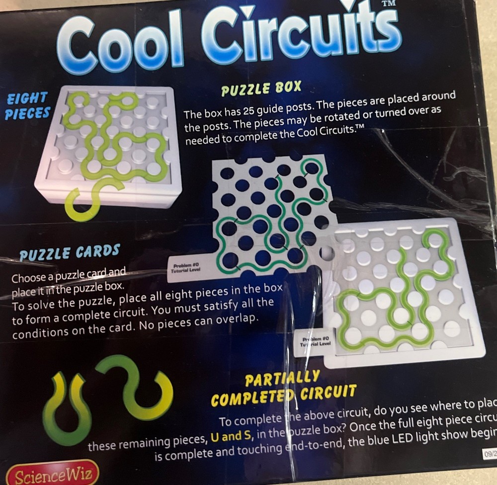 ScienceWiz Cool Circuits Puzzle Game