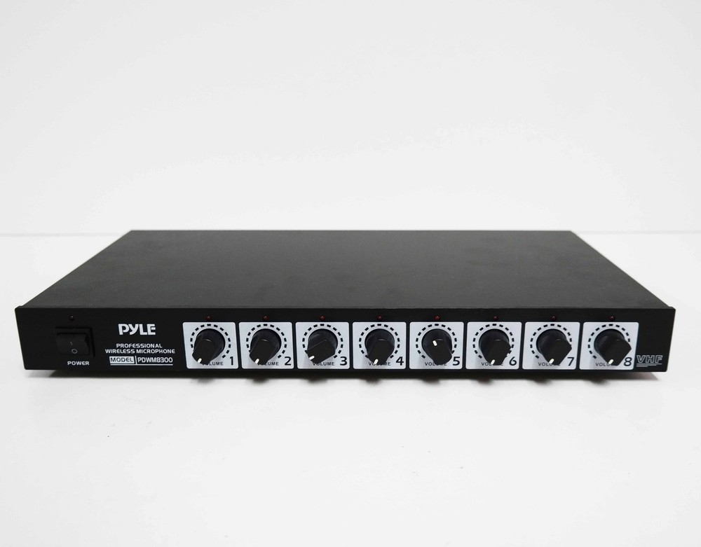 Pyle PDWM8300 8-Channel Wireless Microphone System ISSUE