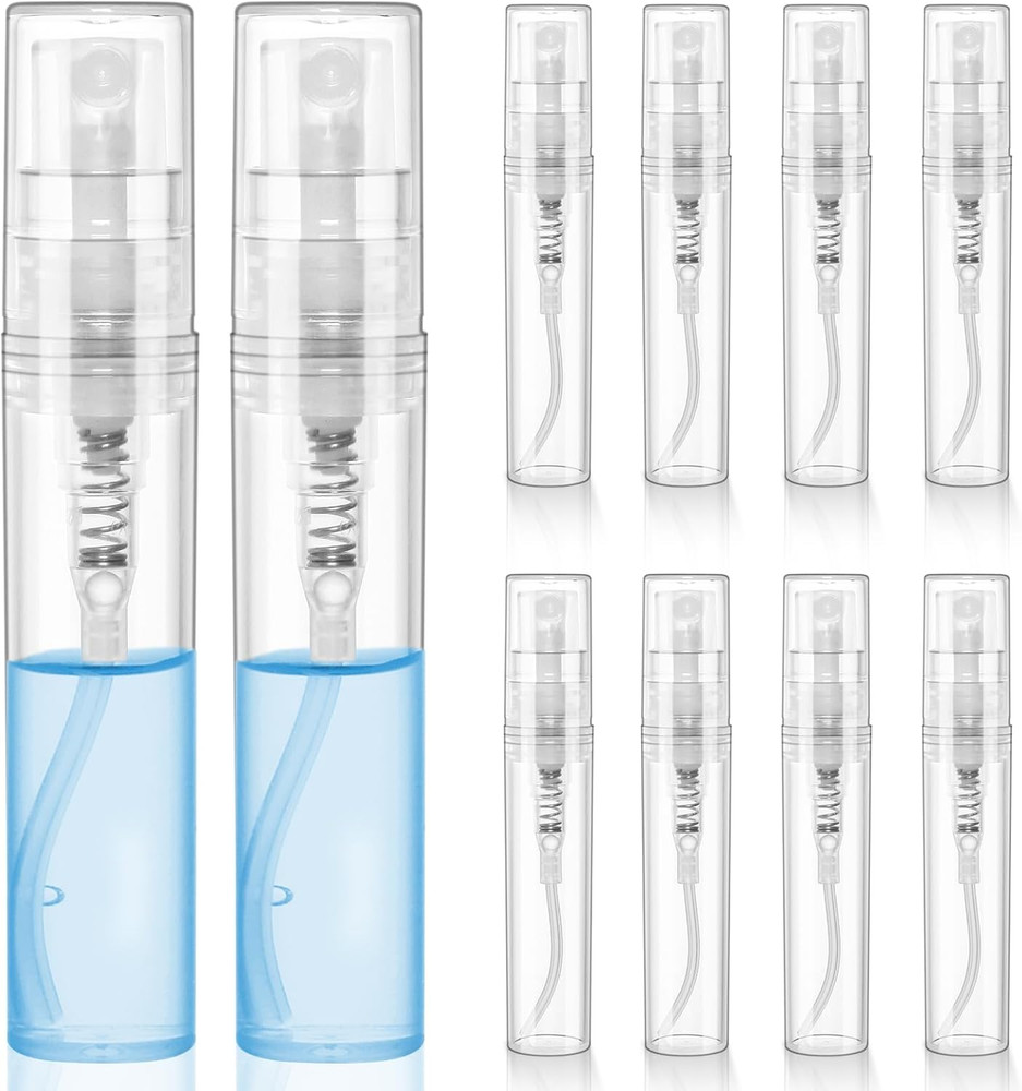 Mini Perfume Sample Bottles 10 Pack 3 Ml Plastic Small Perfume Spray Bottle Fi