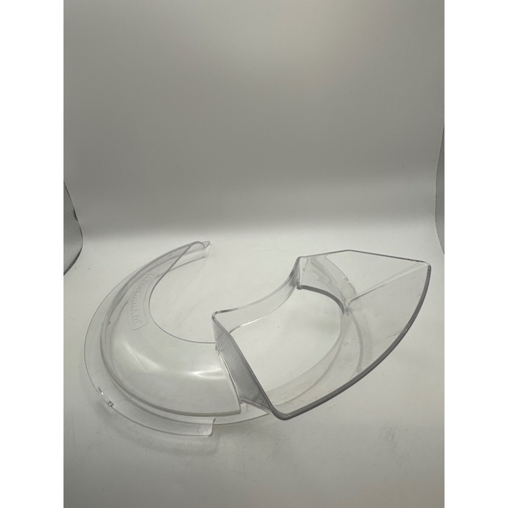 KitchenAid Stand Mixer Pouring Shield Attachment Clear Plastic
