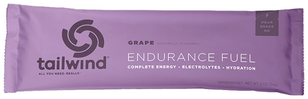 Tailwind Endurance Fuel Grape - Box of 12 Single Servings