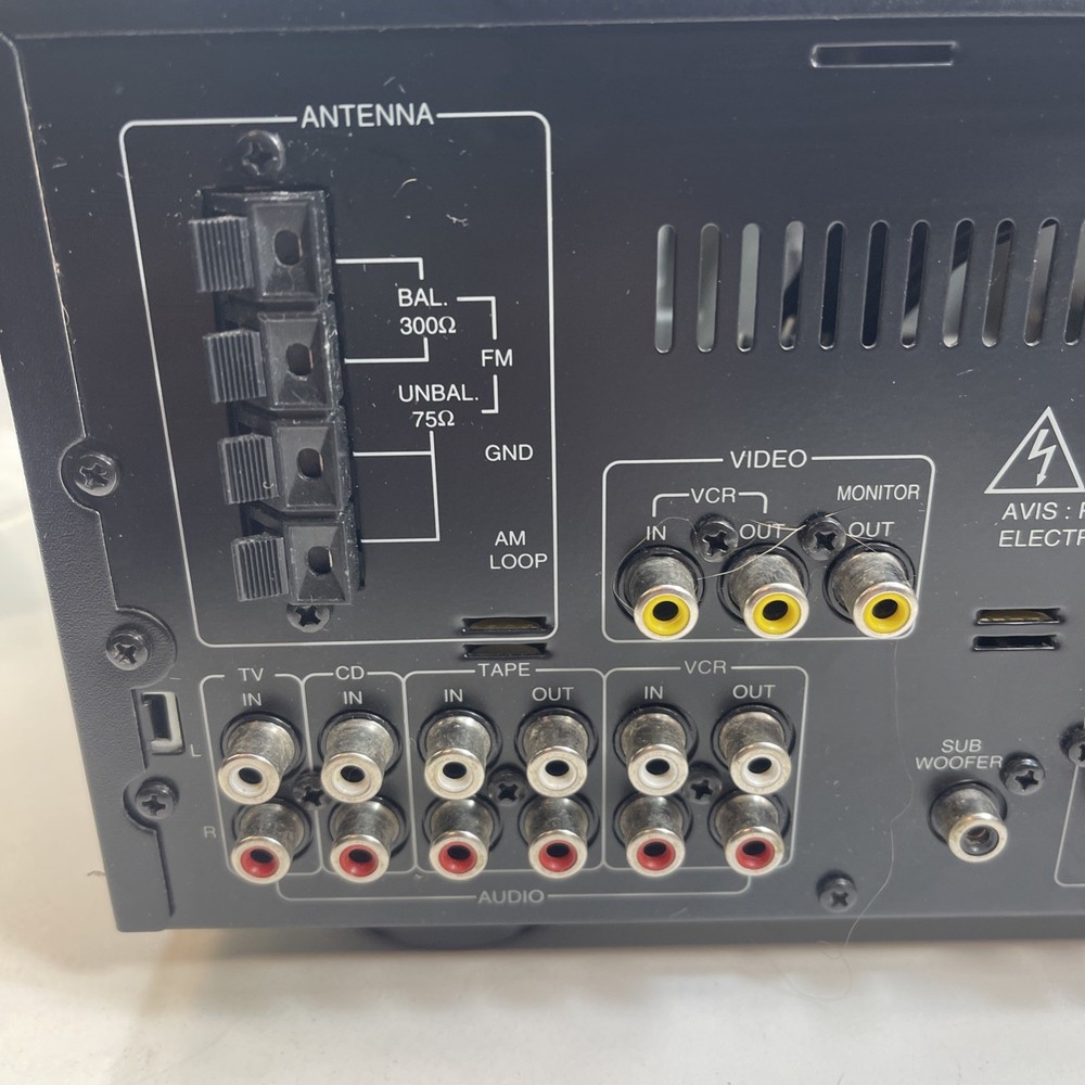 RCA RV-9968A Surround Sound Pro Logic Receiver TESTED Working Condition