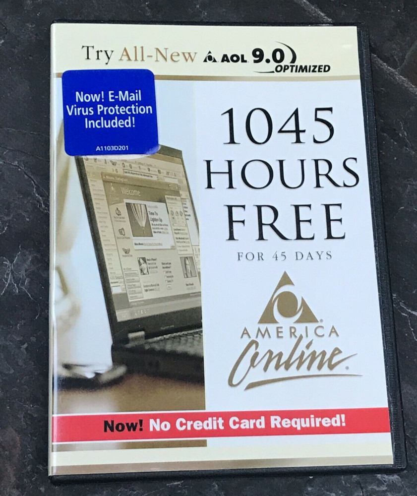 American Online CD 1045 Hours Free