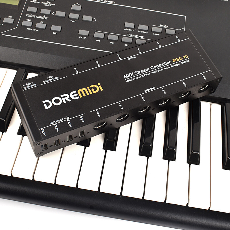 DOREMiDi MIDI Stream Controller MSC-10 Route and Filter MIDI Messages