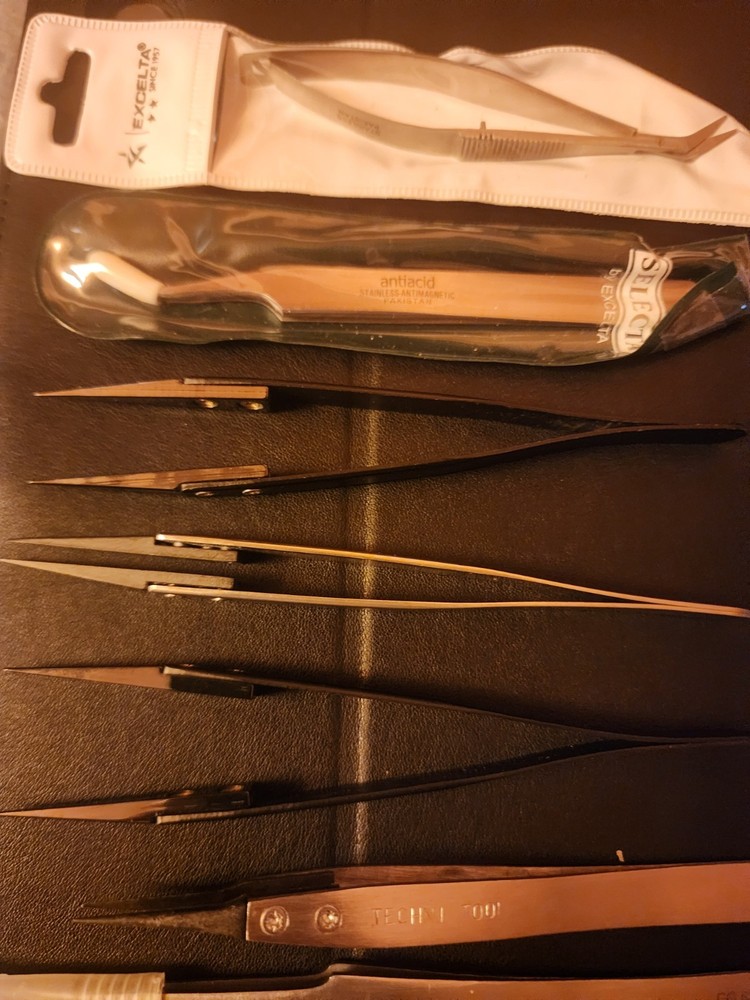 ESD Anti-Static Tweezers Set