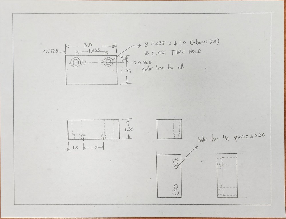 Soft jaws for 5TH axis vise V522