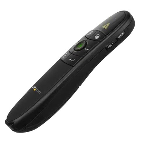 StarTech PRESREMOTEG Wireless Presentation Remote with Green Laser Pointer