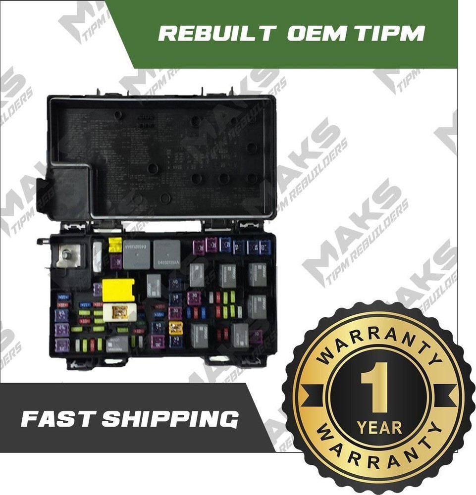 2017-2018 Jeep Wrangler SUV Rebuilt OEM TIPM 68303924 *PROGRAMMING INCLUDED!*