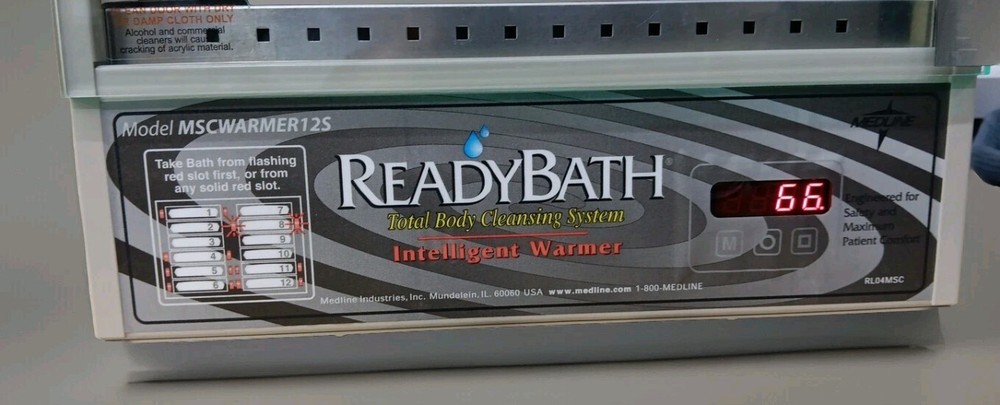 READY BATH TOTAL BODY CLEANSING SYSTEM INTELLIGENT WARMER MSCWARMER24S