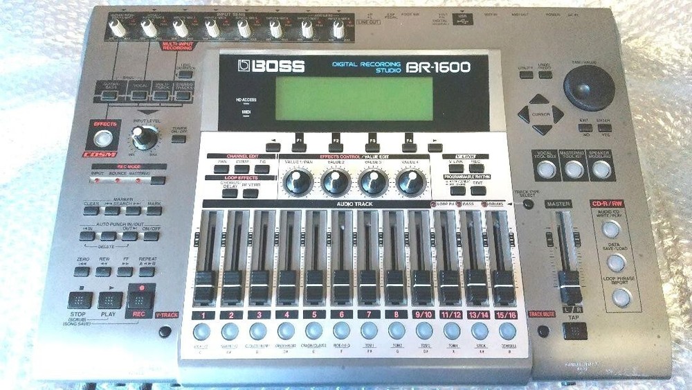 BOSS MTR BR-1600CD Digital Recording Studio Multi Track Recorder