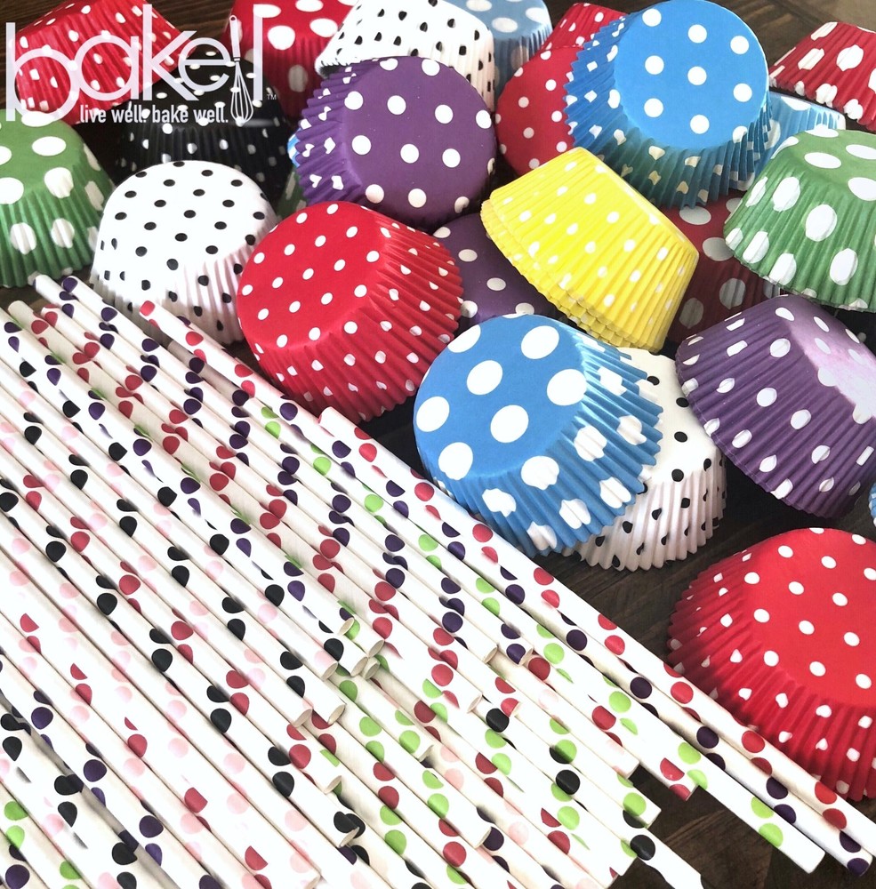 Red and White Chevron Print Cake Pop Straws | Bakell®