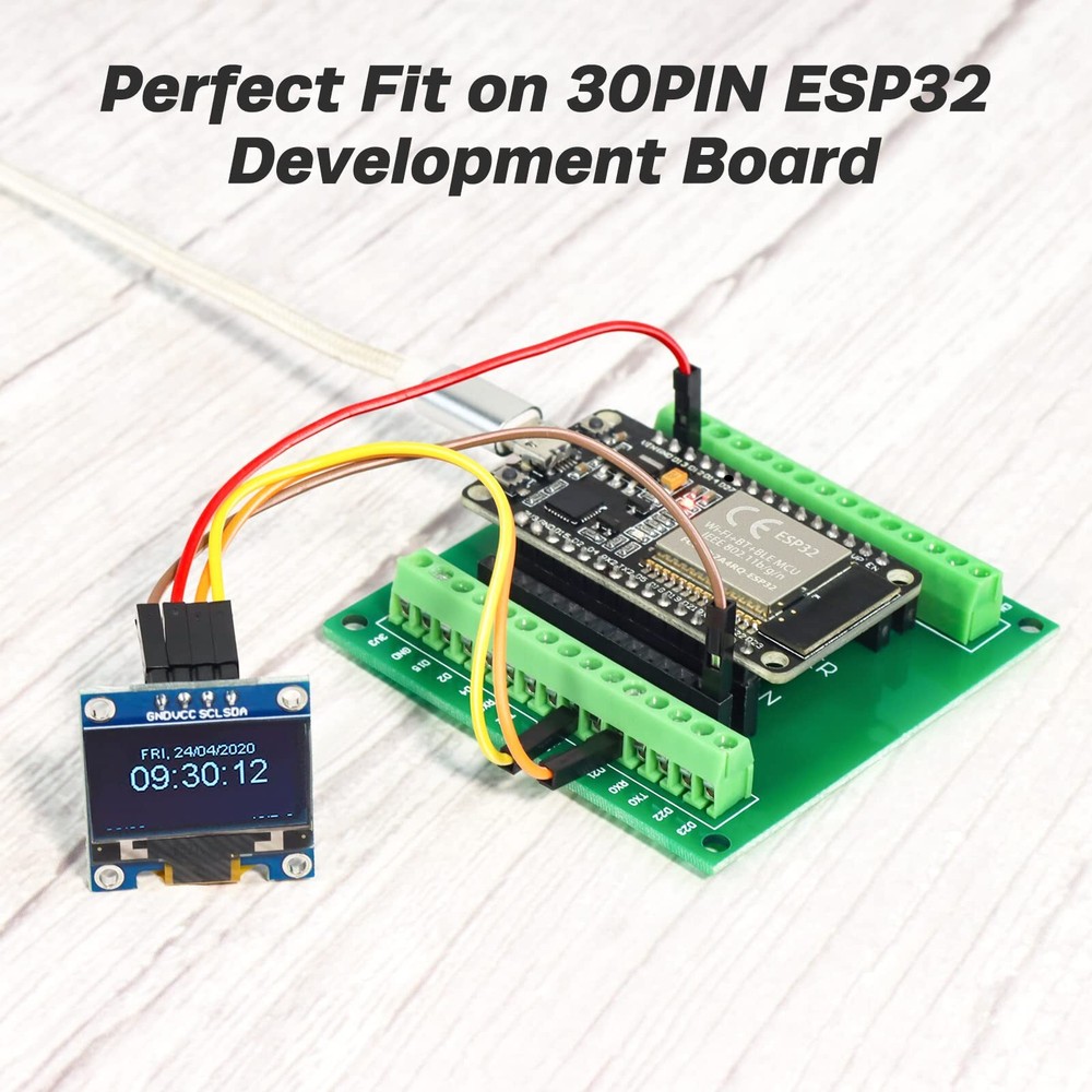 2pcs ESP32 breakout board shield GPIO for 30PIN ESP32 development board