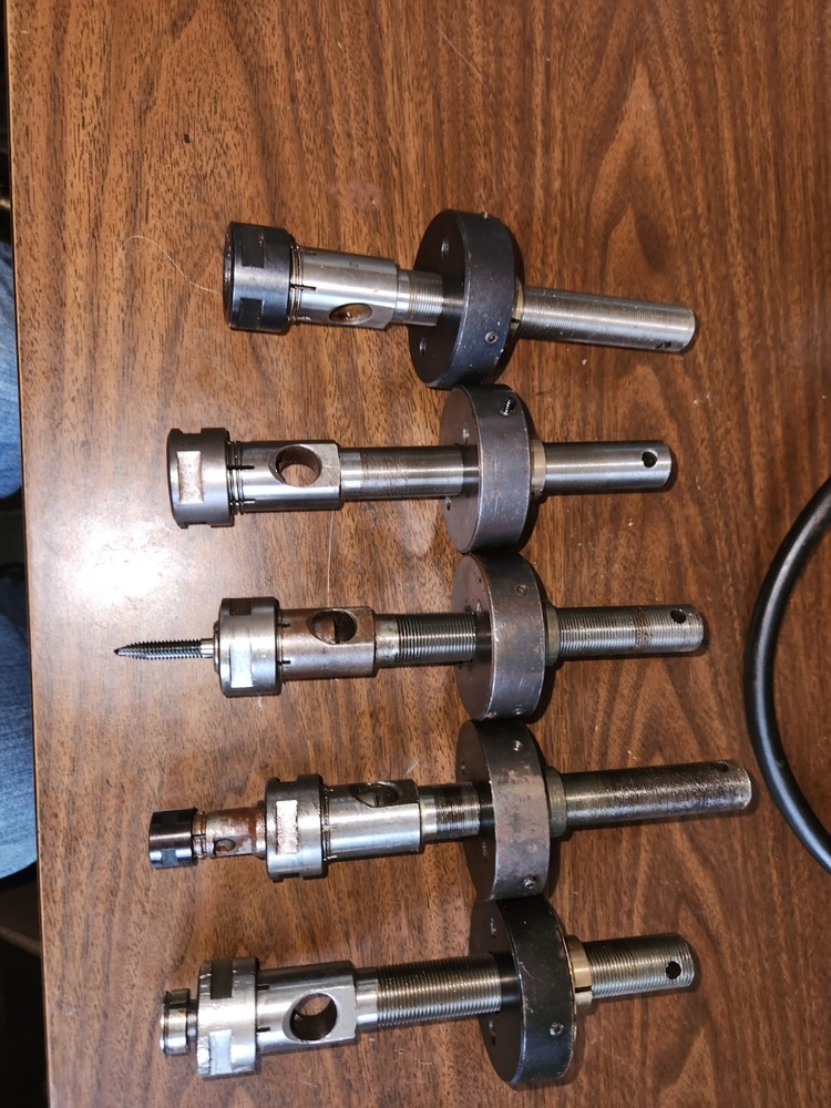 Procunier Model 3AL Lead Screw Tapping Head and Six Lead Screw Assemblies