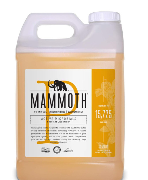 Mammoth P Microbes Active Microbial 2.5 Gallon MFD range (EARLY to LATE '24)