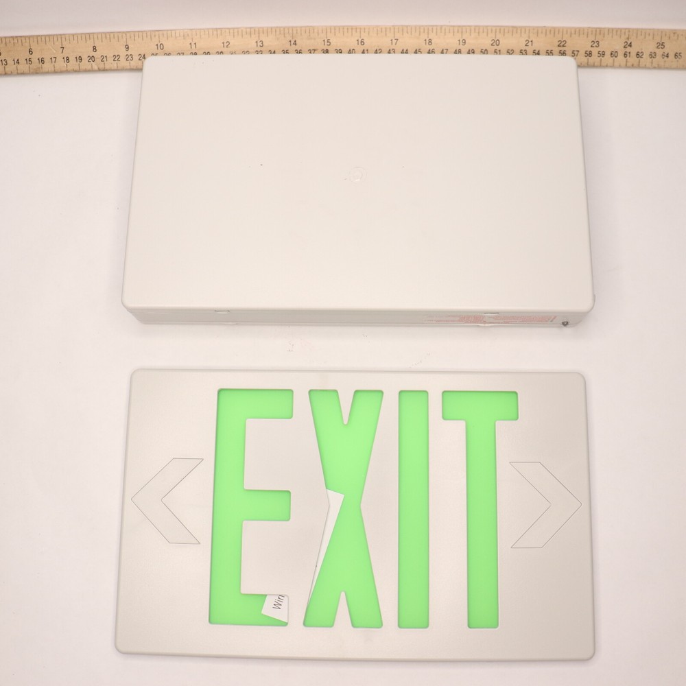 Beghelli LED Exit Sign Green VA4GSAAT