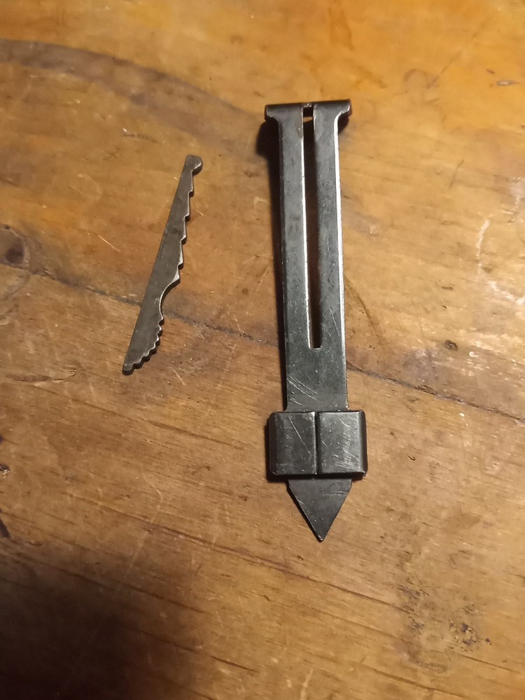 Original Marlin 36 39 336 Eared Flat Top Rear Sight #25 & Elevator #26