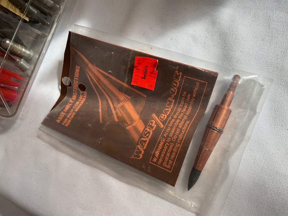 Vintage Archery Broadheads Bow Tip Lot