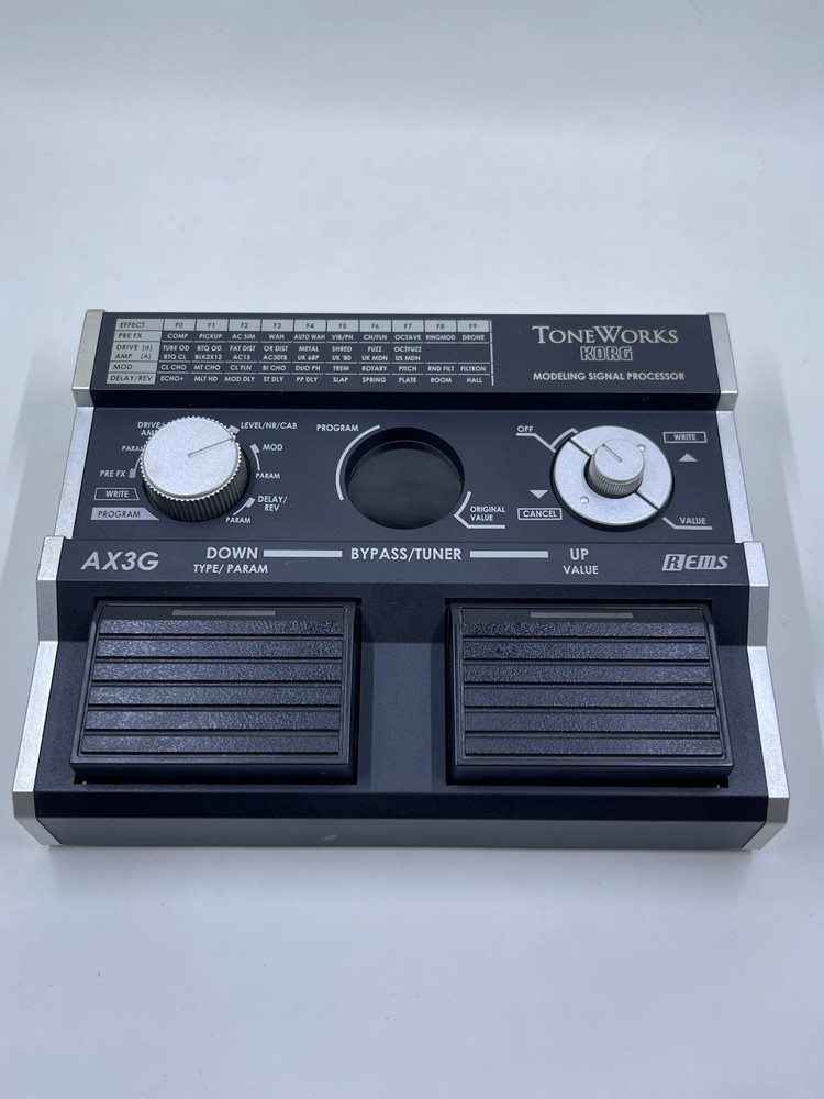 KORG ToneWorks AX3G MODELING SIGNAL PROCESSOR Acoustic Guitar Effect UNTESTED