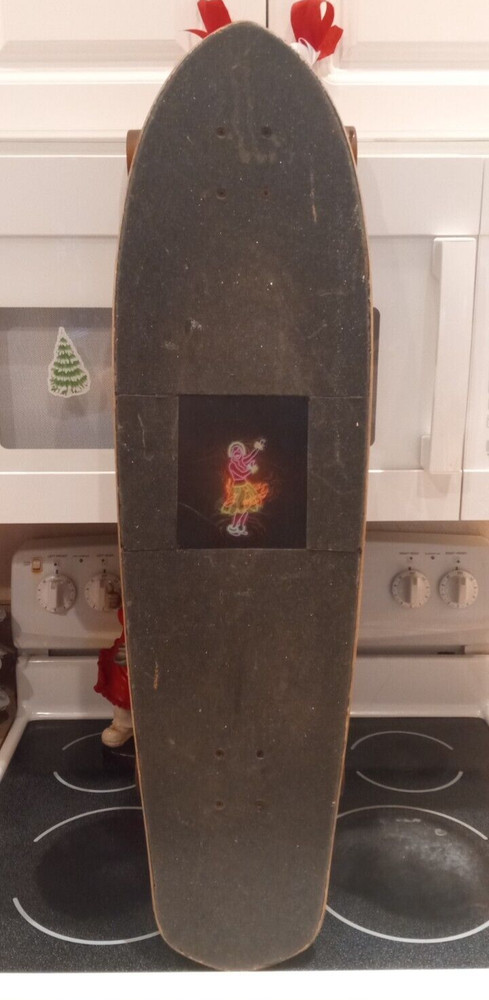 Globe 36" Skateboard - Tropical Graphics w/Flames - Longboard