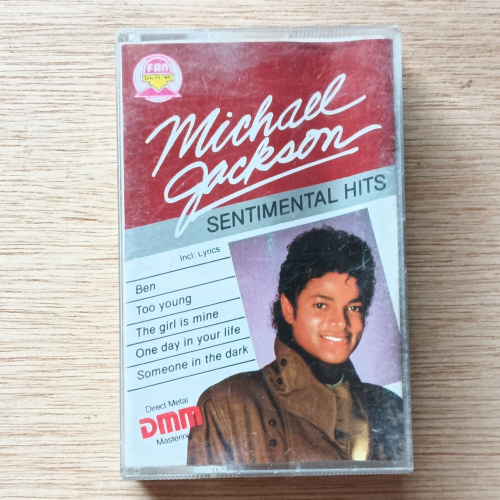 MICHAEL JACKSON Sentimental Hits - Rare Malaysia Cassette