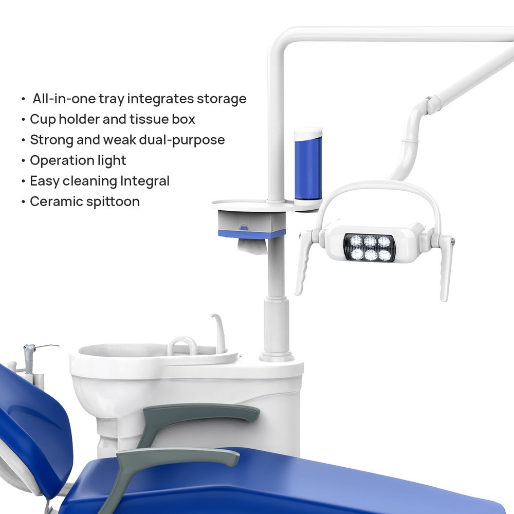 Dental Chair Unit Computer Controlled Automatic Water Supply System+Handpiece