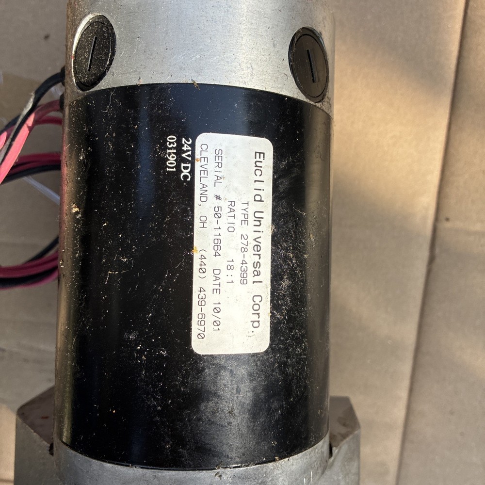 Minuteman Transaxle With 24 Volt Motor For Auto Scrubber