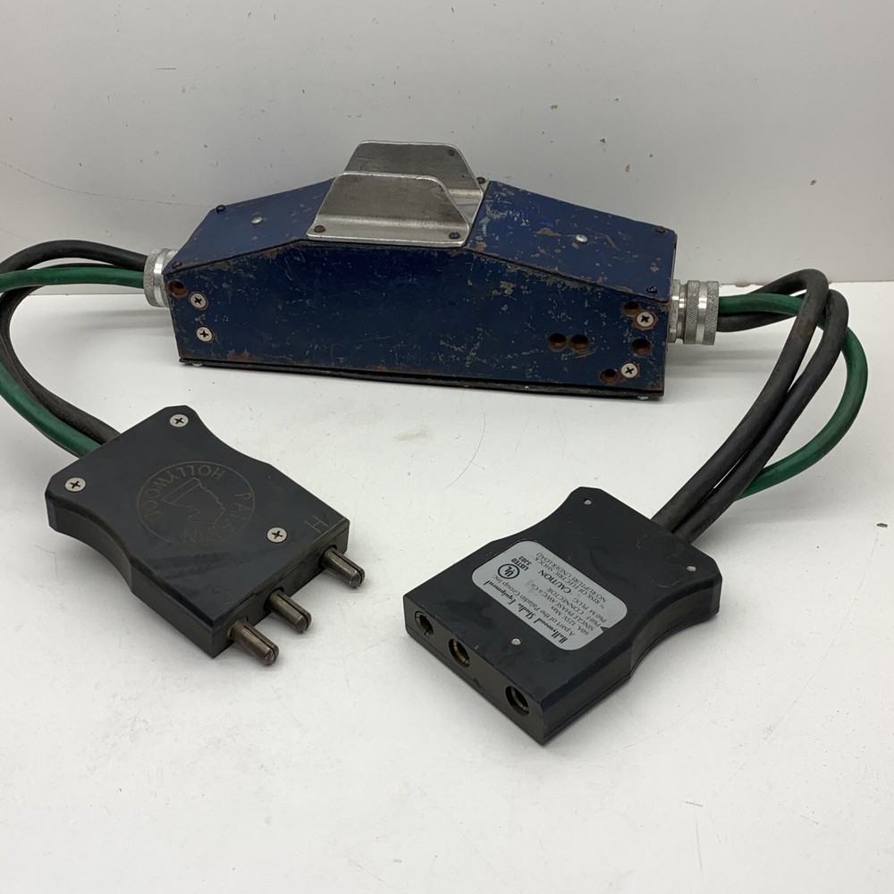 Paladin Stage Pin Studio Lighting Inline Switch Box, 60A 125V, 3-Pin