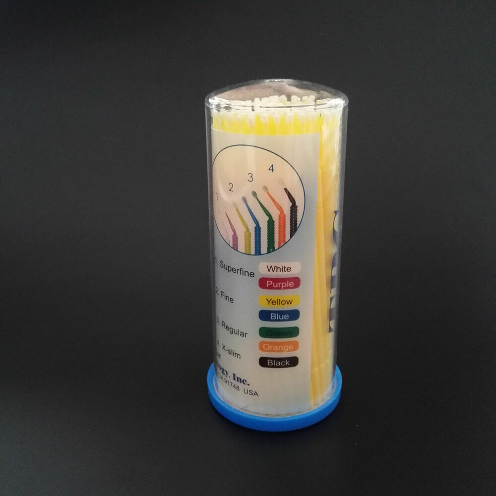 Micro Applicator Brush Dental Bendable 100pcs/bottle Disposable New 4 bottles