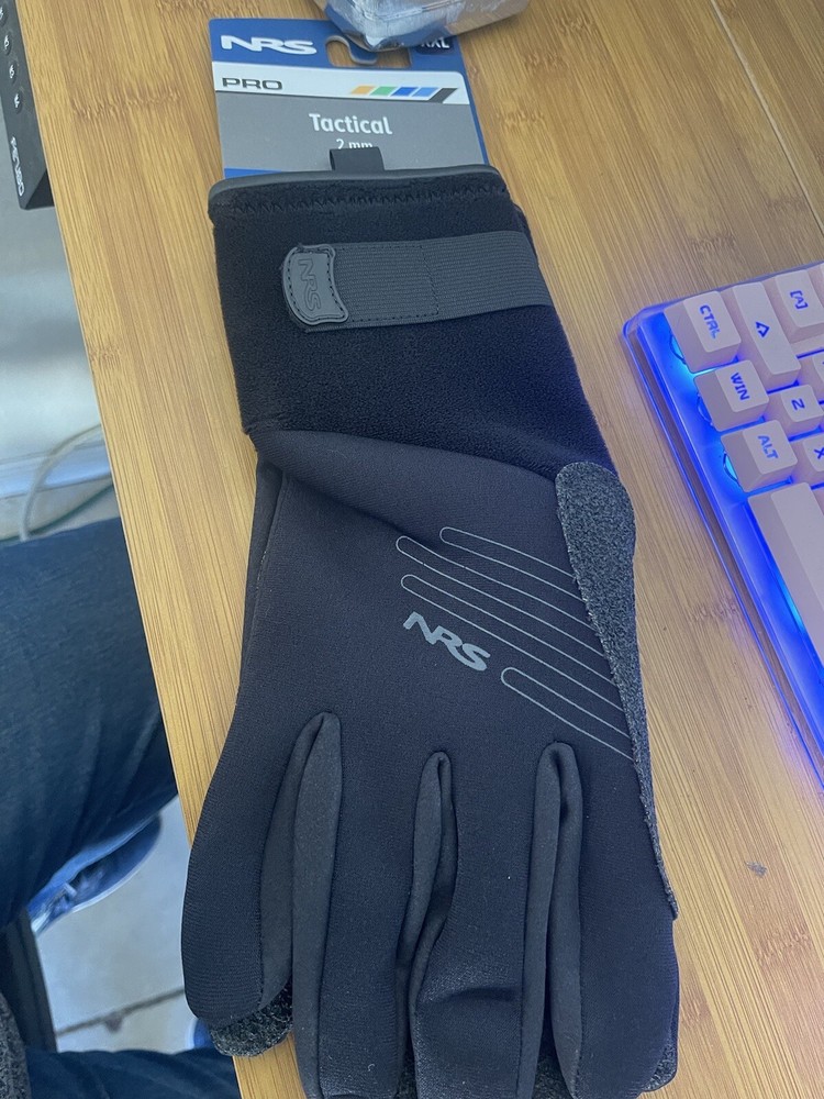NRS Pro Tactical Gloves. Black size XXL
