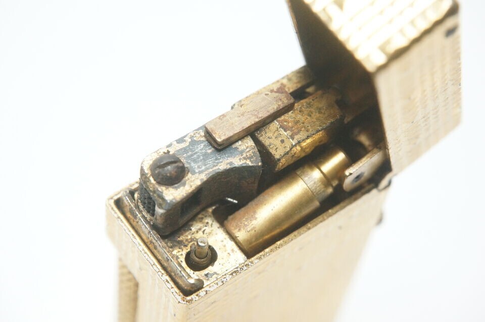 Dunhill Lighter Rollagas Gold Vintage Mint Condition Working