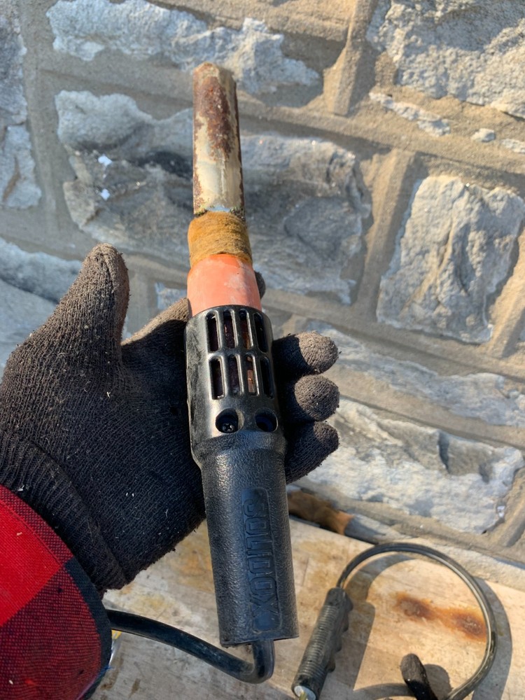 Solid OX2 Solid oxygen Welding Torch Brazes Welds Cuts Solders UNTESTED