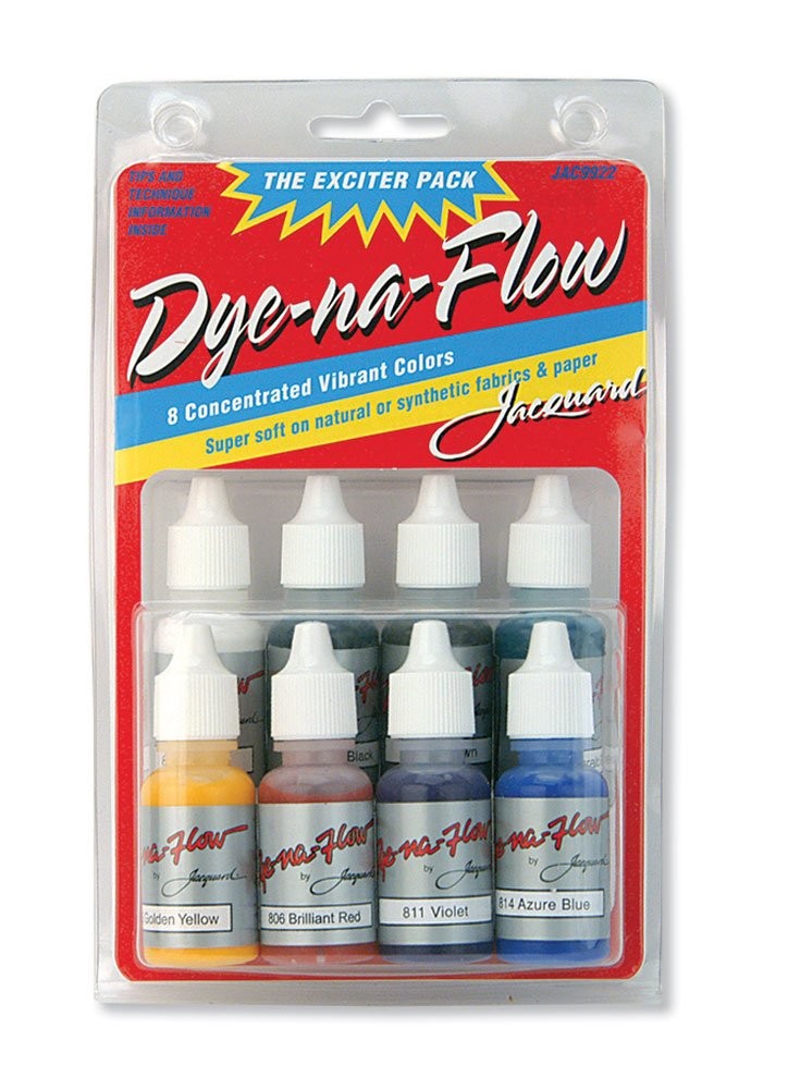 Jacquard Dye-Na-Flow Mini Exciter Pack,Fabric Dyes