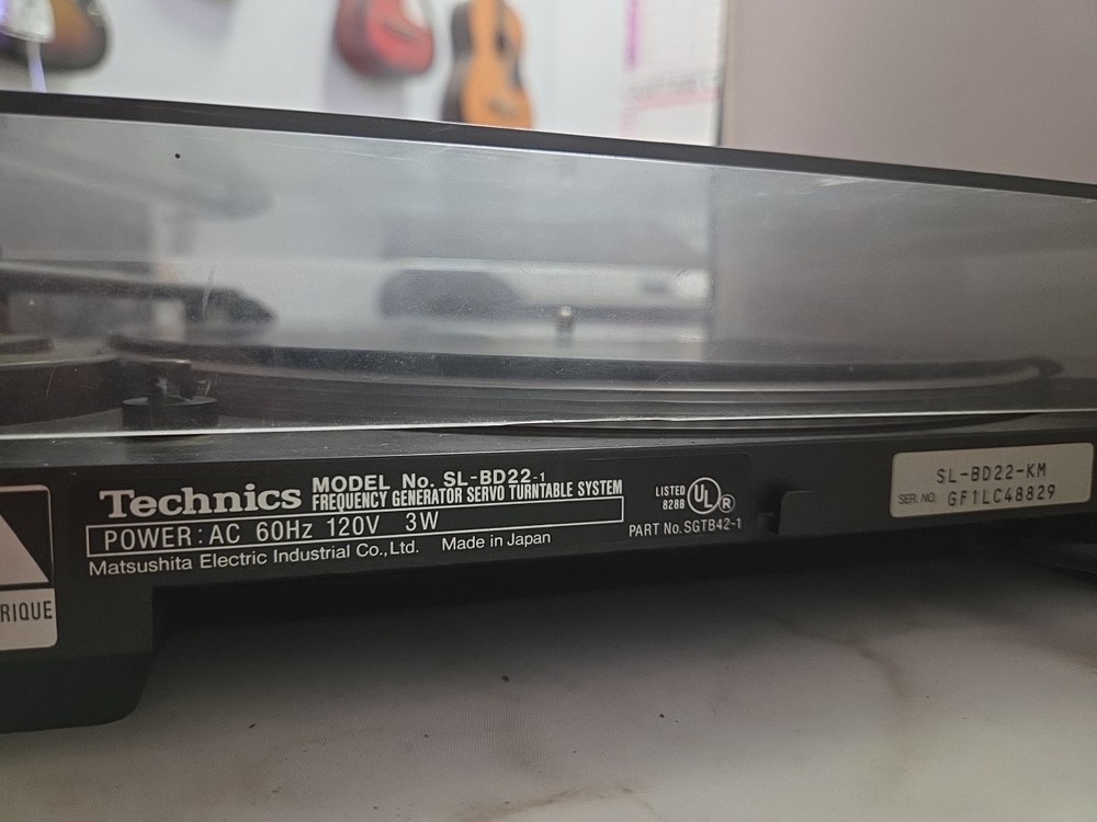 Vintage Technics sl-bd22 Turntable Tested And Working