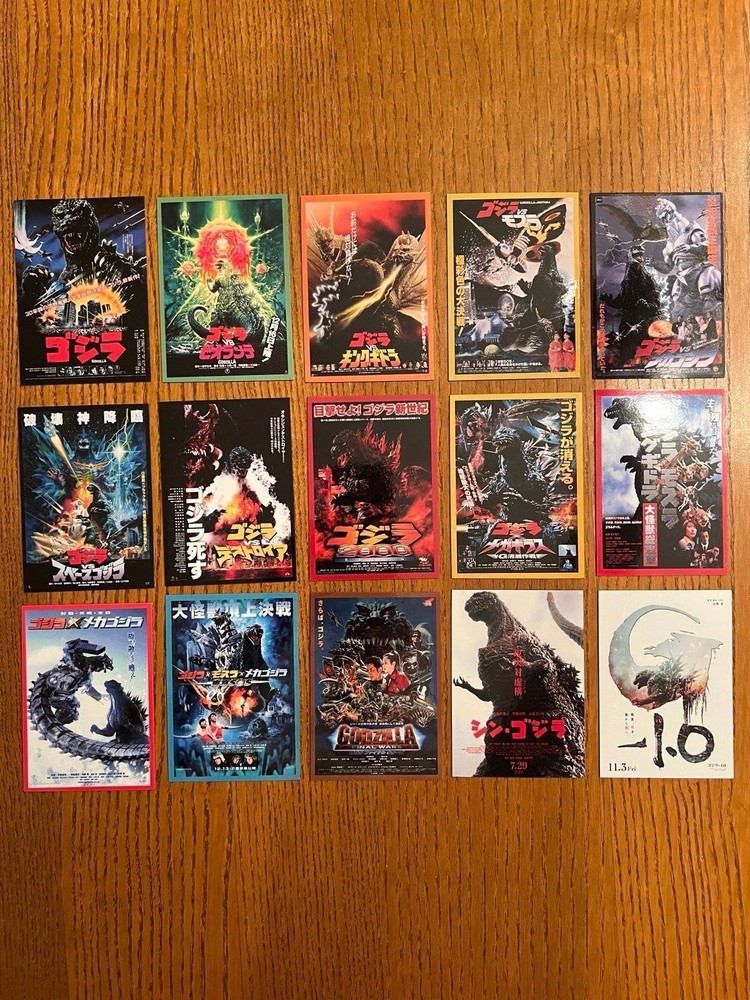 Godzilla FRIDGE MAGNETS Heisei era