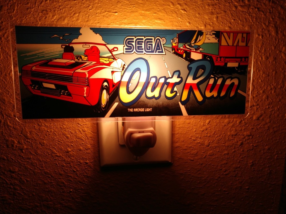 Out-Run Arcade Marquee Night Light