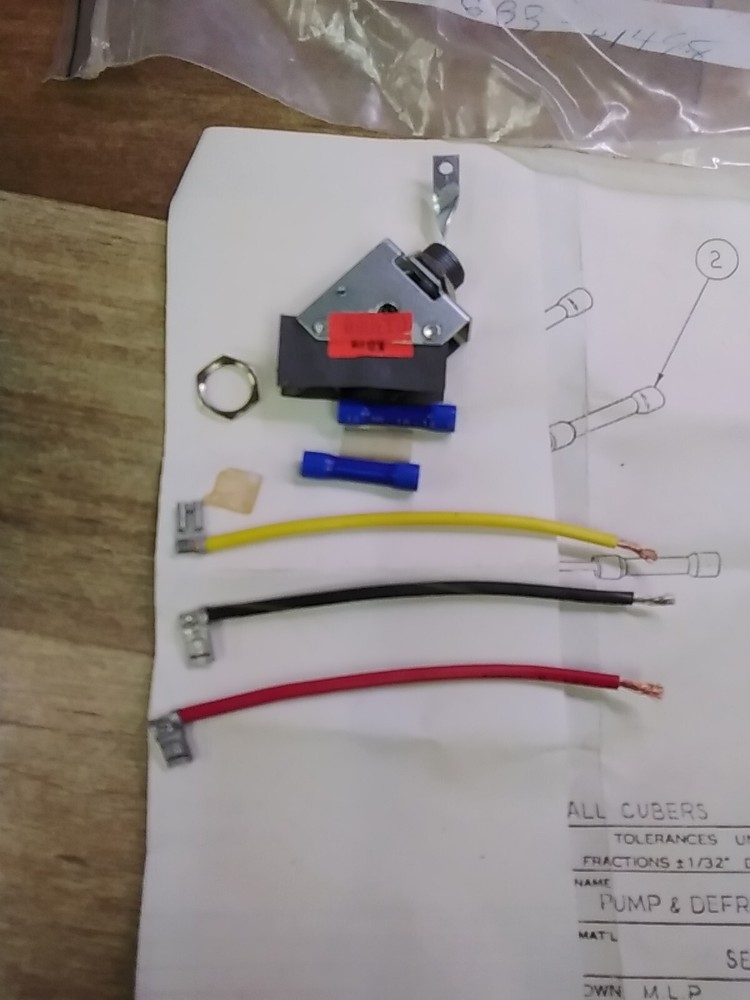 Kold-Draft GBB-01498-E Pump & Defrost Switch Assembly