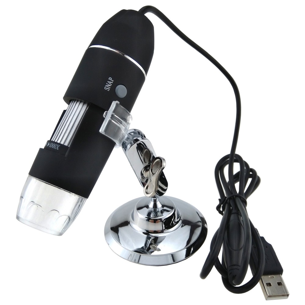 USB Microscope 1000X Image Video Snap Magnifier PC Laptop Android Digital Camera
