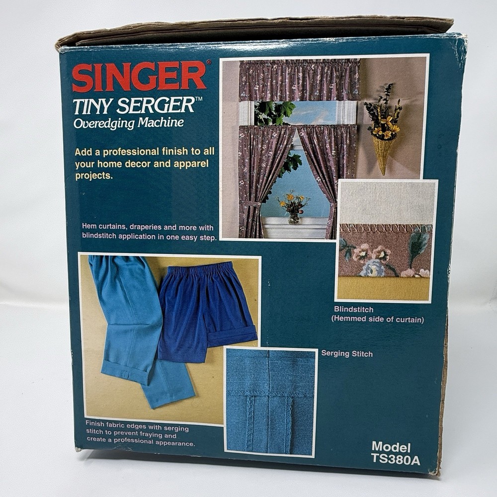 Singer Tiny Serger Electric Overedging Machine - (TS380A)