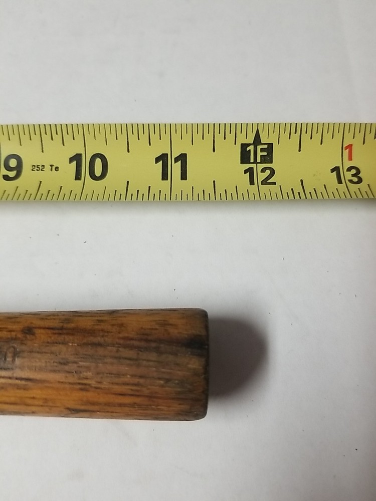 Vintage Hickory Handle Dead Blow Hammer With Replaceable Aluminum Faces