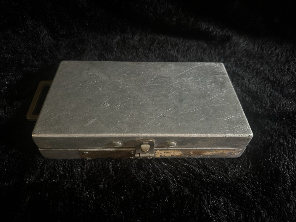 Vintage Azimuth Angle Tool w/ Case – Boston Naval Shipyard 1973, 9+ lbs