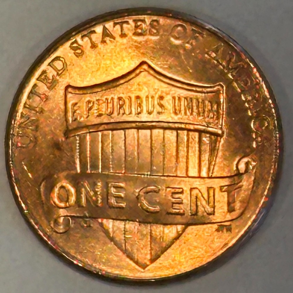 MINT ERROR - 2023-P "EXTRA V" LINCOLN SHIELD CENT (NICE COIN) (RED, HIGH GRADE)